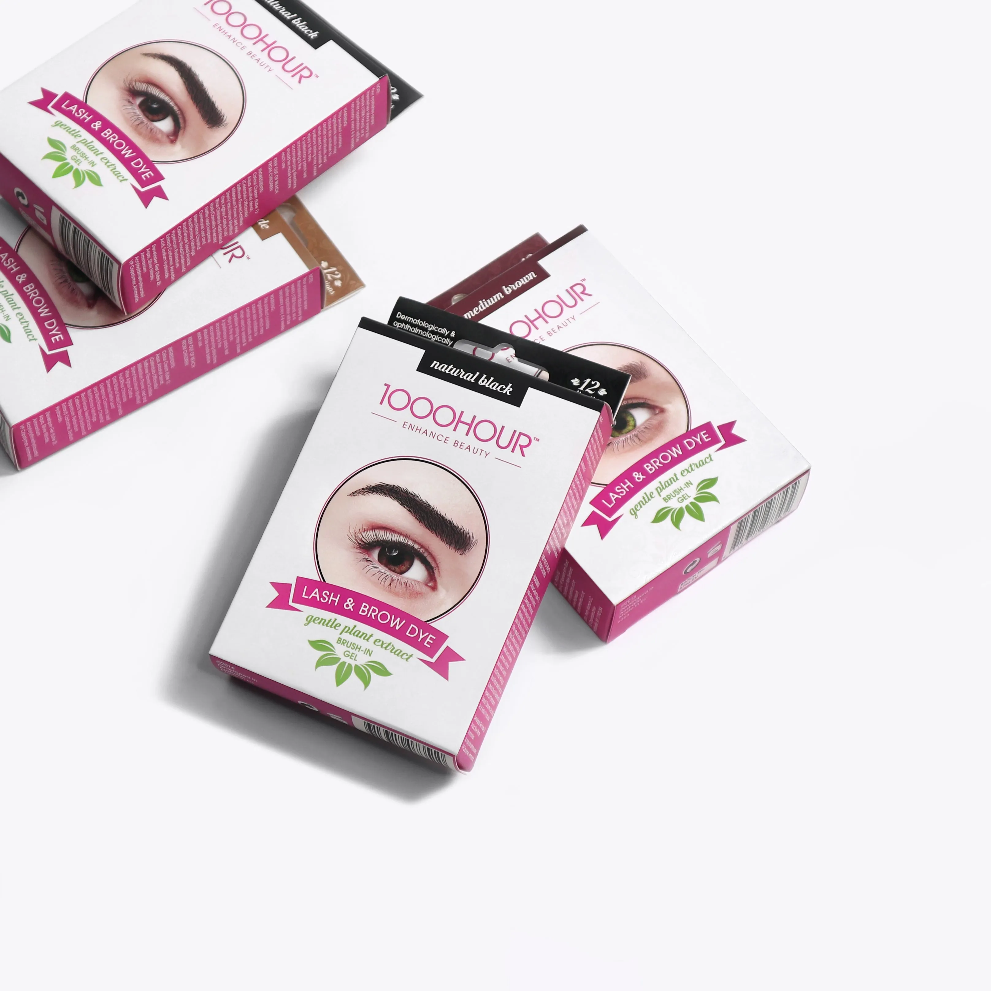 1000HOUR Plant Based Lash & Brow Dye Kit - Black