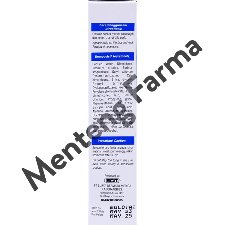 Acnemed CC Lotion Natural SPF 38  PA    12 Gr - Menyamarkan Warna Kulit Tidak Rata
