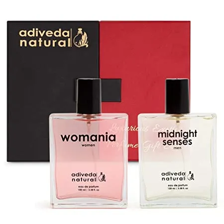 Adiveda Natural Womania & Midnight Senses For Men & Women Eau de Parfum - 200 ml