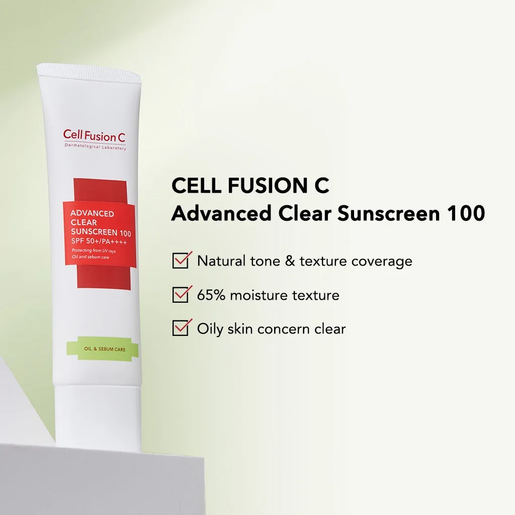 Advanced Clear Sunscreen 100 SPF 50 /PA     50ml