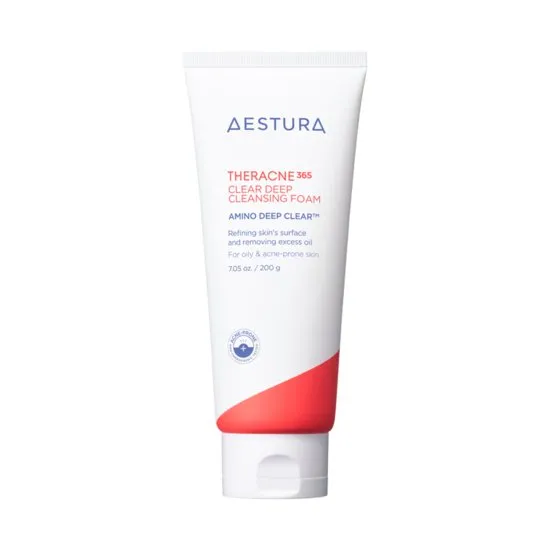 AESTURA THERACNE 365 CLEAR DEEP CLEANSING FOAM 200g