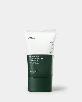 Anua Heartleaf Silky Moisture Sunscreen