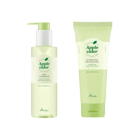 Apple Cider Cleansing Oil 200ml   Cleansing Foam 50ml