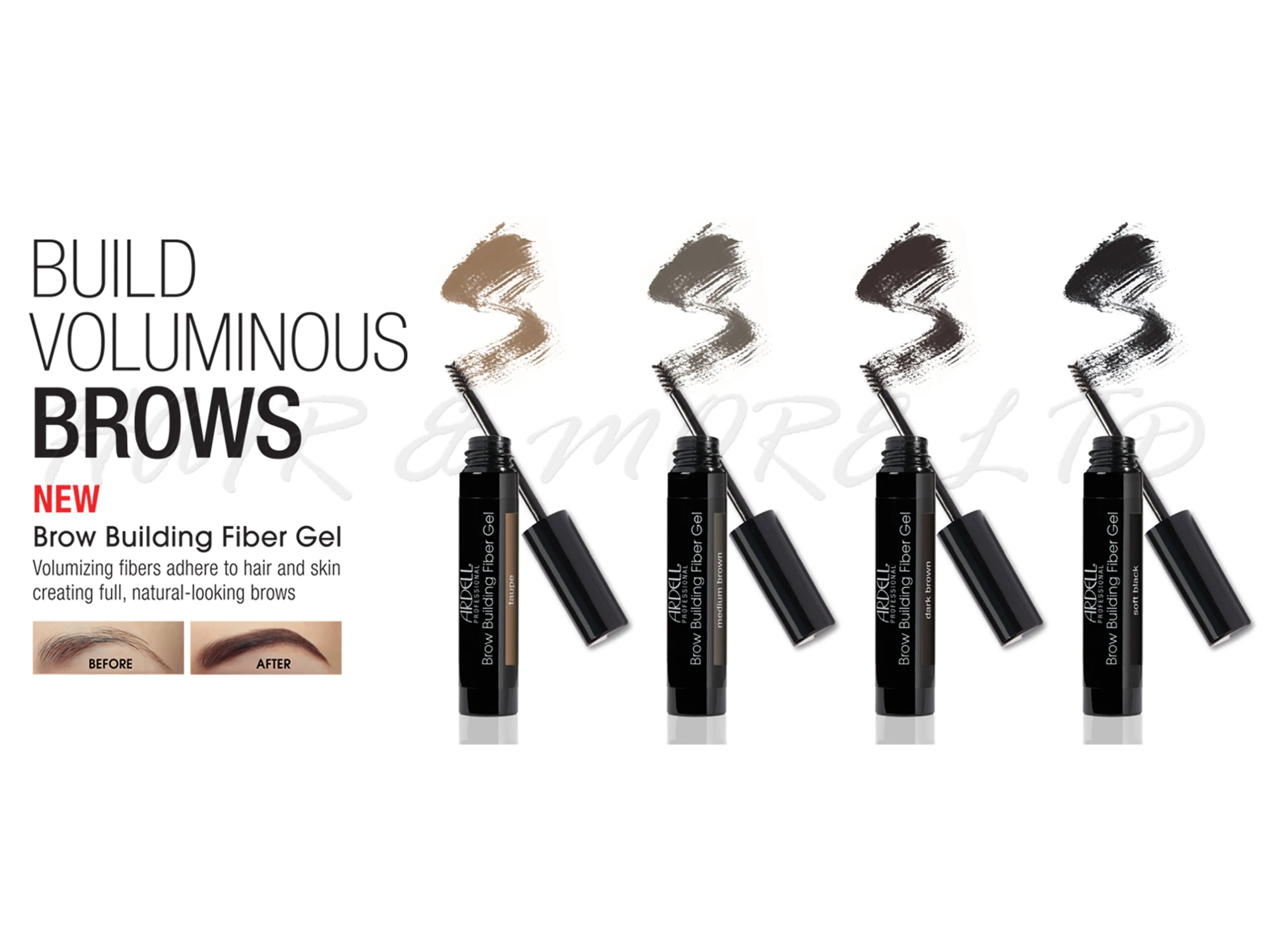 Ardell Professional Brow Building Fibre Gel - Taupe