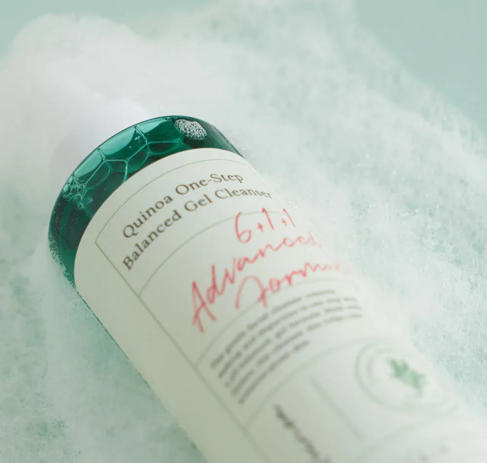 AXIS Y Quinoa One Step Balanced Gel Cleanser غسول البشرة لازالة المكياج والتنظيف اليومي من اكسز واي