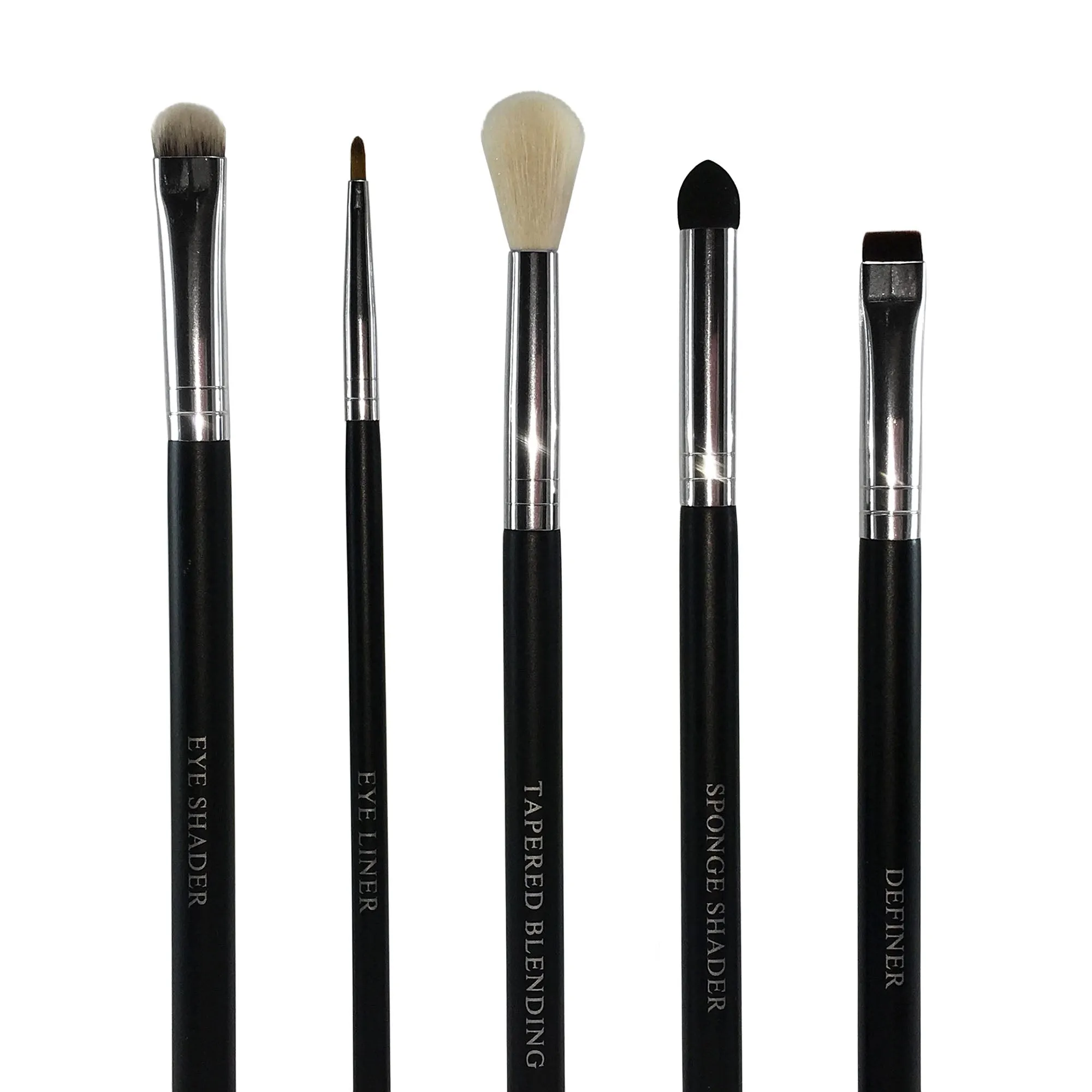 Beau Gâchis 5 Piece Eye Essentials Brush Set