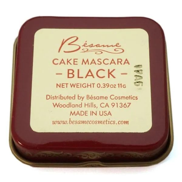 Besame Cosmetics 1920 Black Cake Mascara