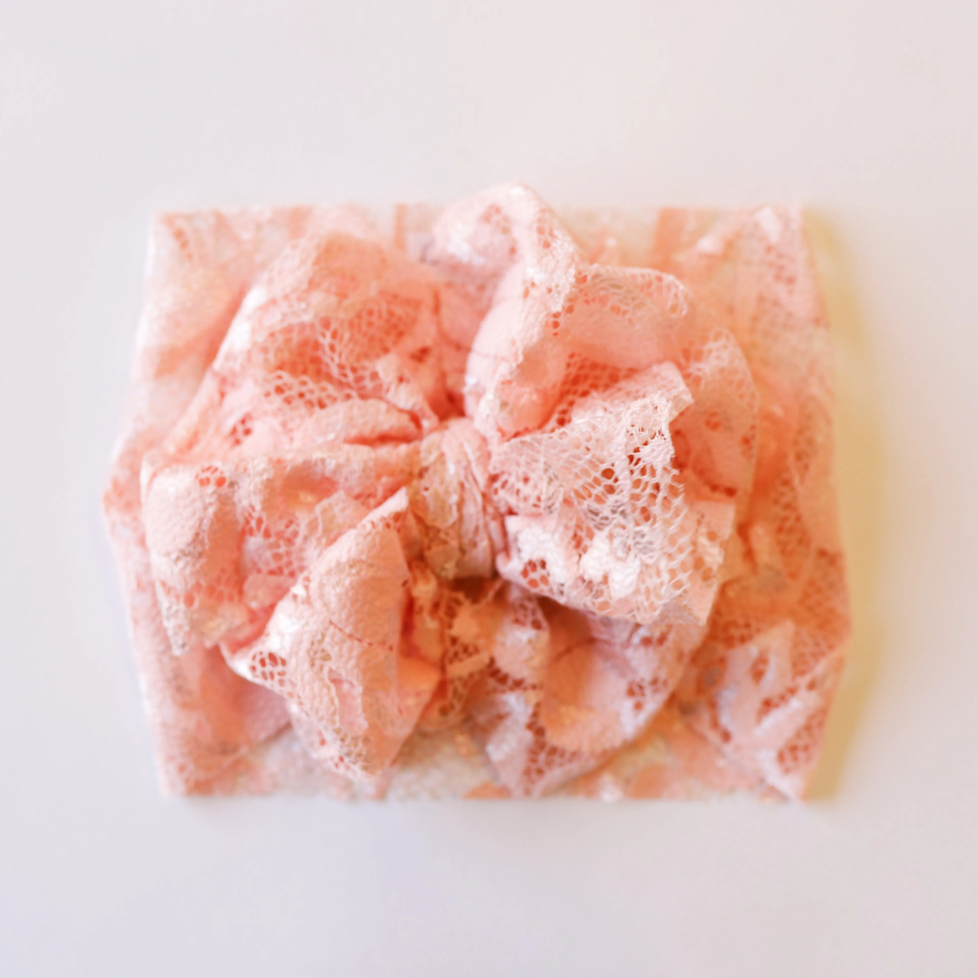 Blush Lace Headwrap