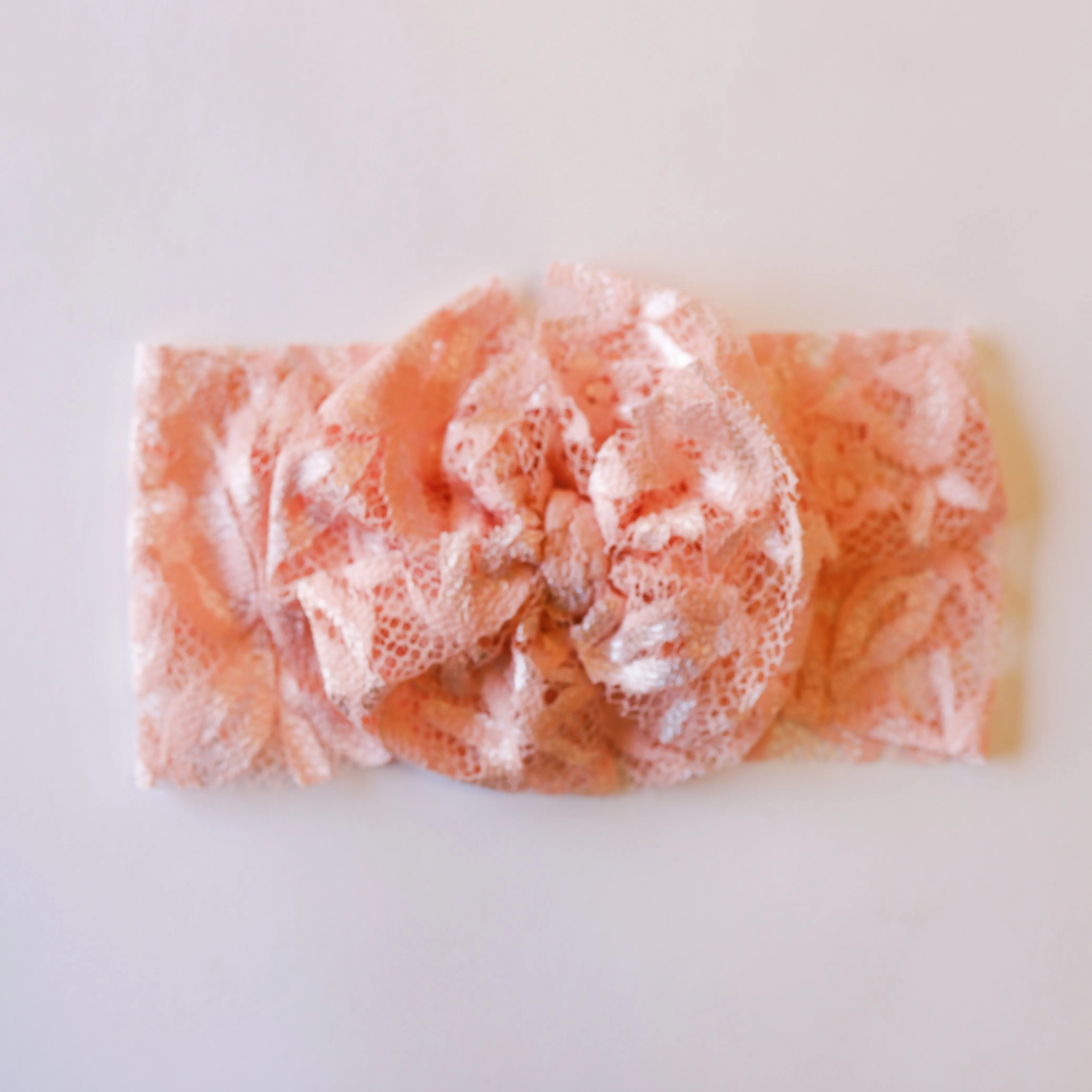 Blush Lace Headwrap