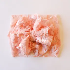 Blush Lace Headwrap