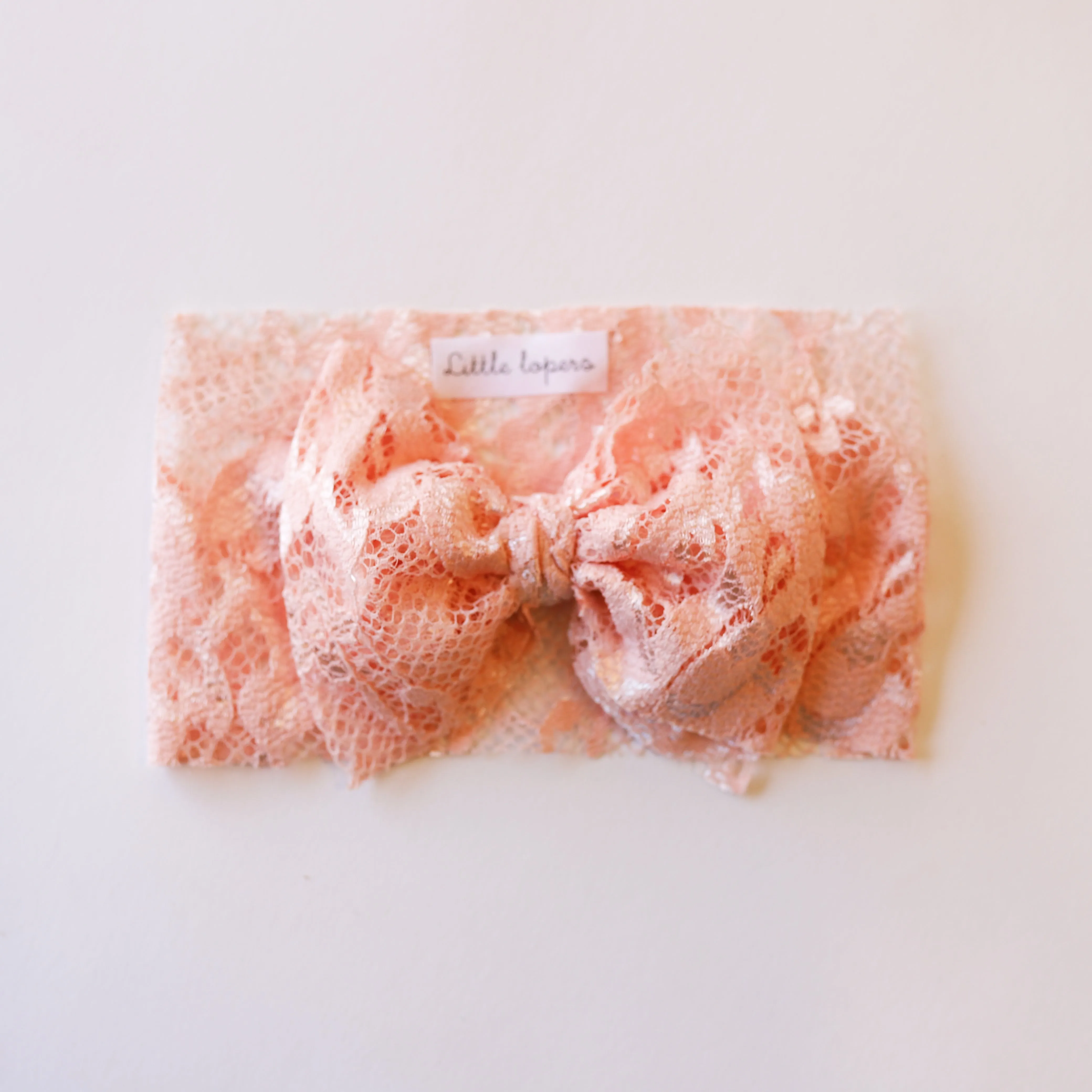 Blush Lace Headwrap