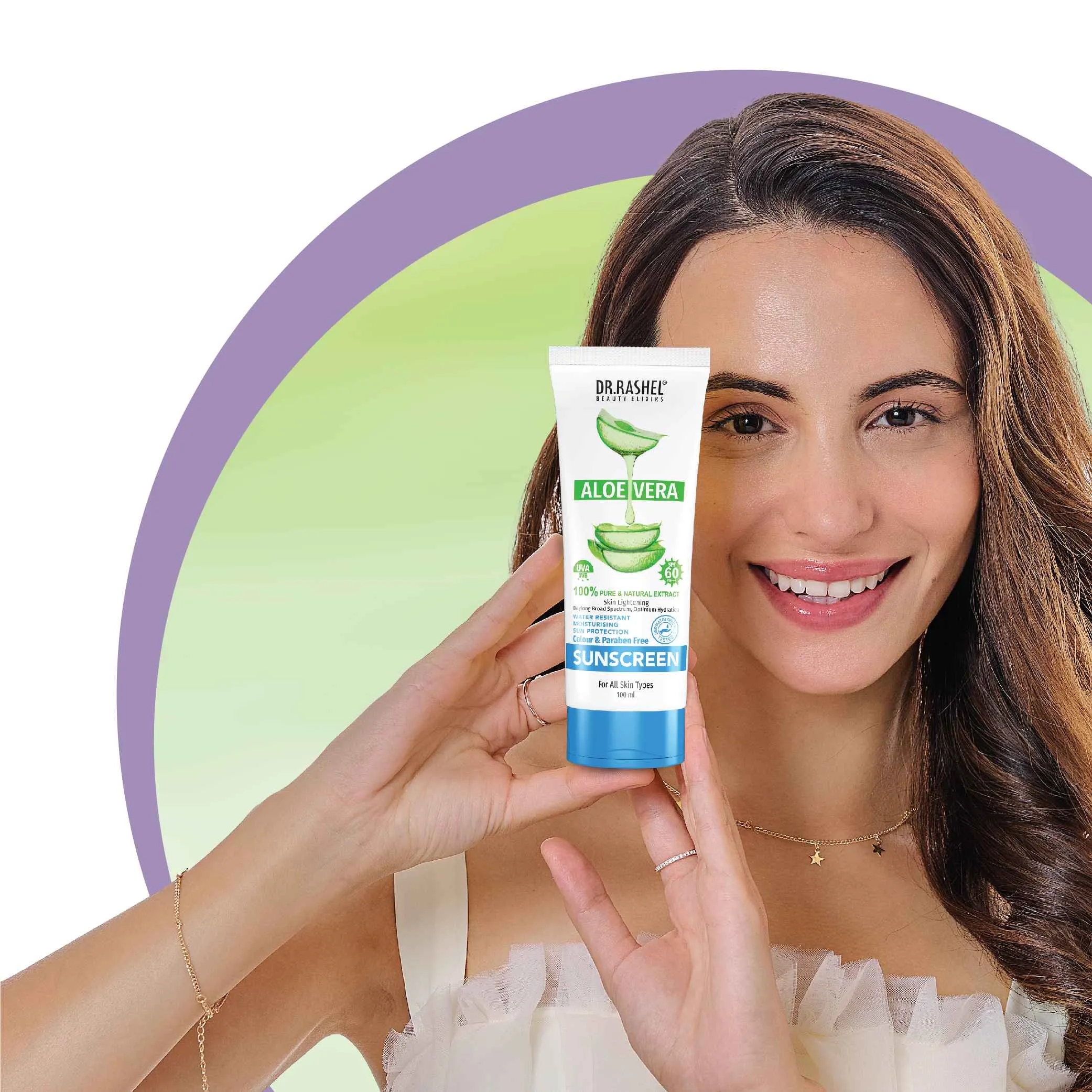 Dr.Rashel Aloe Vera Sunscreen Spf 60.