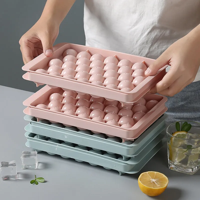 Ice Tray 3D Round Ice Molds Home Bar Party