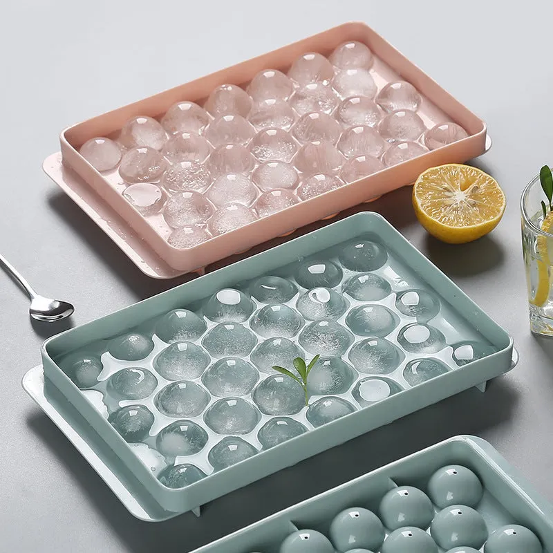 Ice Tray 3D Round Ice Molds Home Bar Party