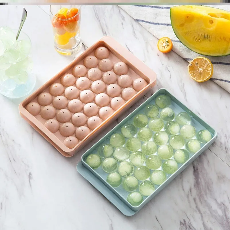 Ice Tray 3D Round Ice Molds Home Bar Party