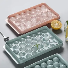 Ice Tray 3D Round Ice Molds Home Bar Party