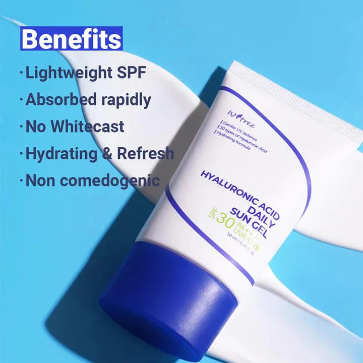 IsNtree Hyaluronic Acid Daily Sun Gel SPF 30 PA   