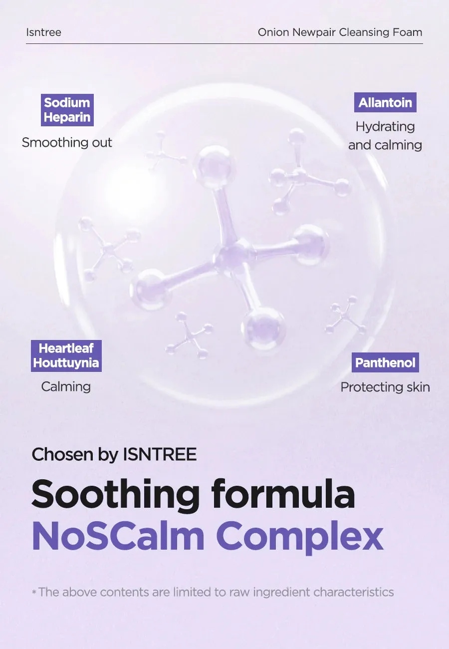 Isntree Onion Newpair Cleansing Foam