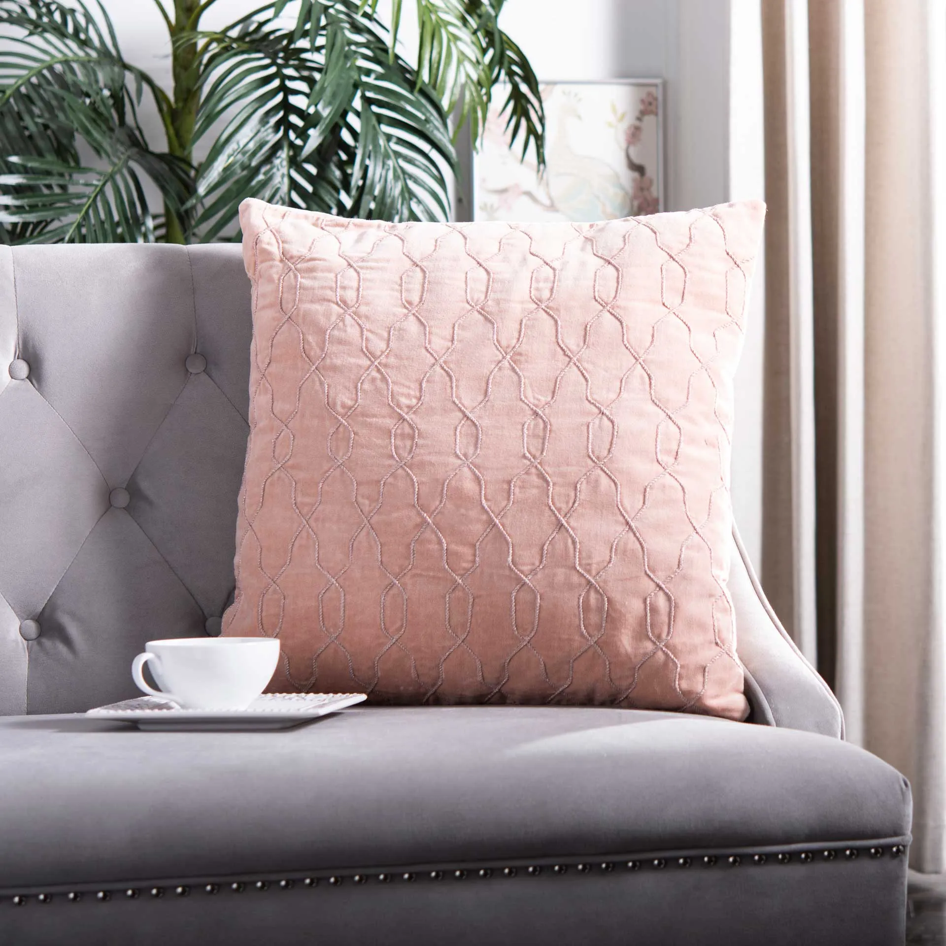 Kalista Link Pillow Blush