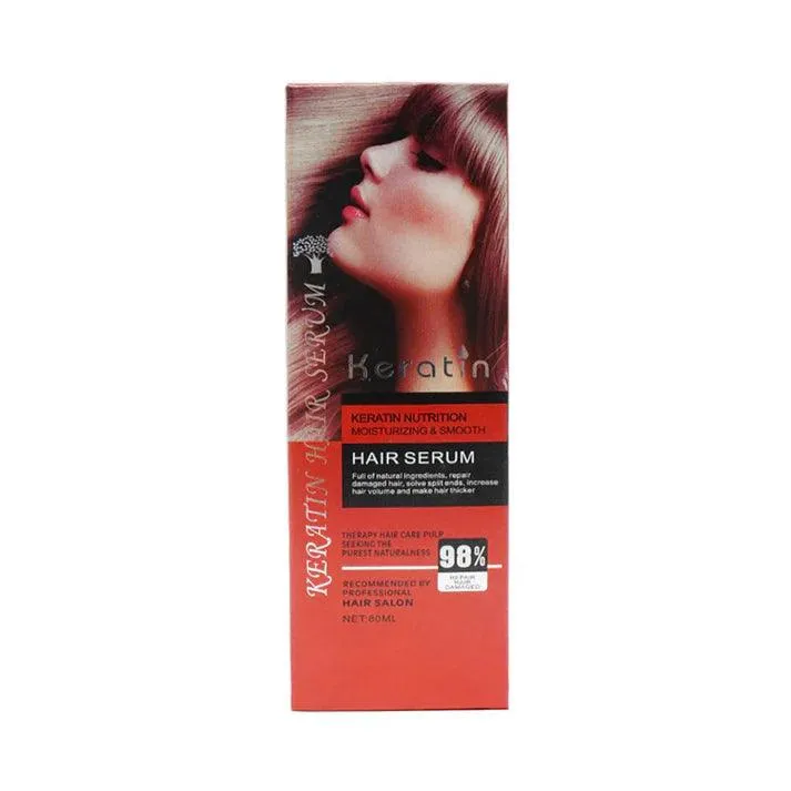 Keratin Moisturizing & Smooth Hair Serum 98% 80ml