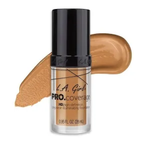 LA GIRL Pro Coverage Illuminating Foundation - Nude Beige