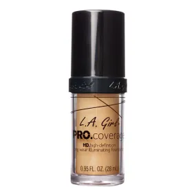 L.A. GIRL - Pro Coverage Illuminating Foundation Warm Beige - 0.95 fl. oz. (28 ml)