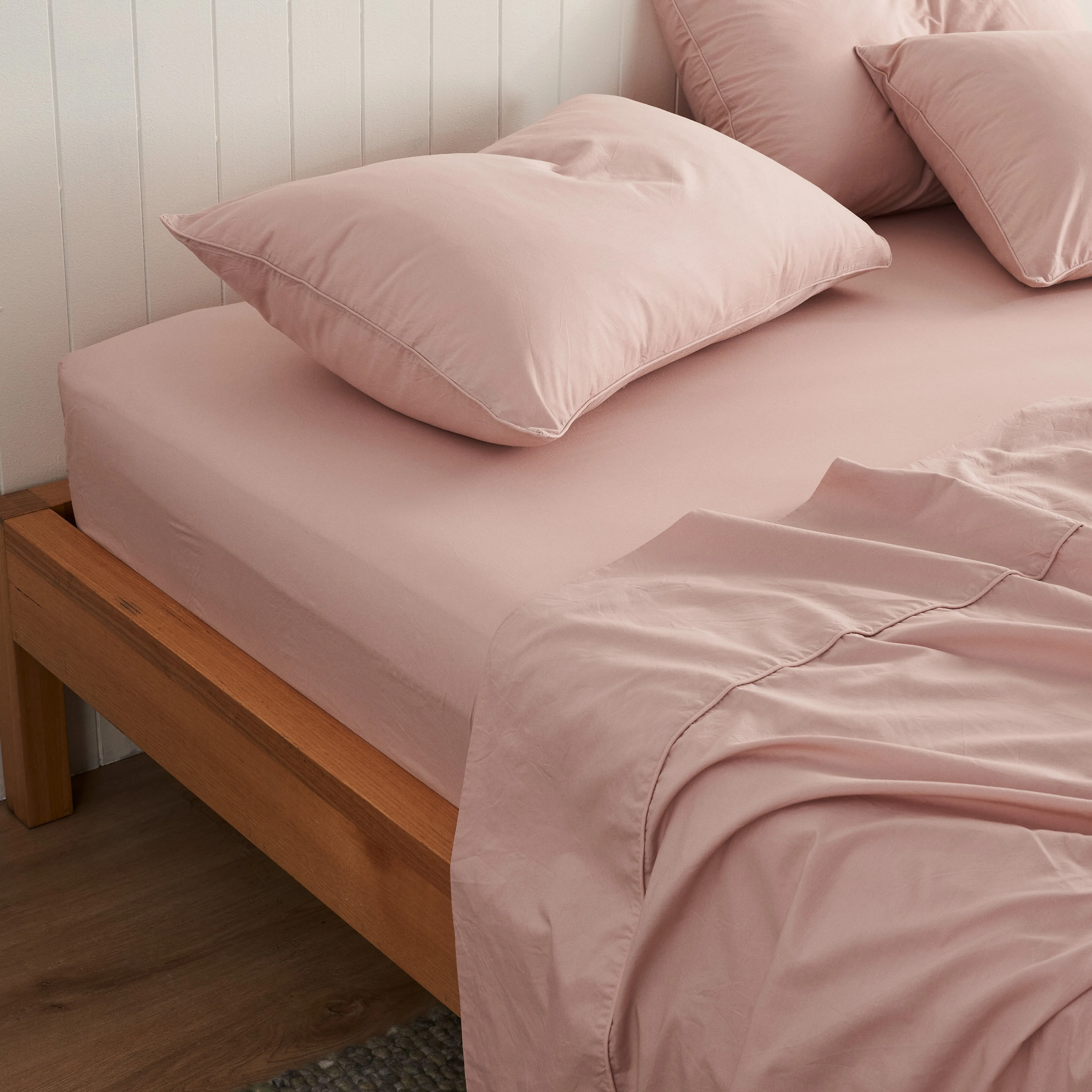 Leo Washed Cotton - Blush