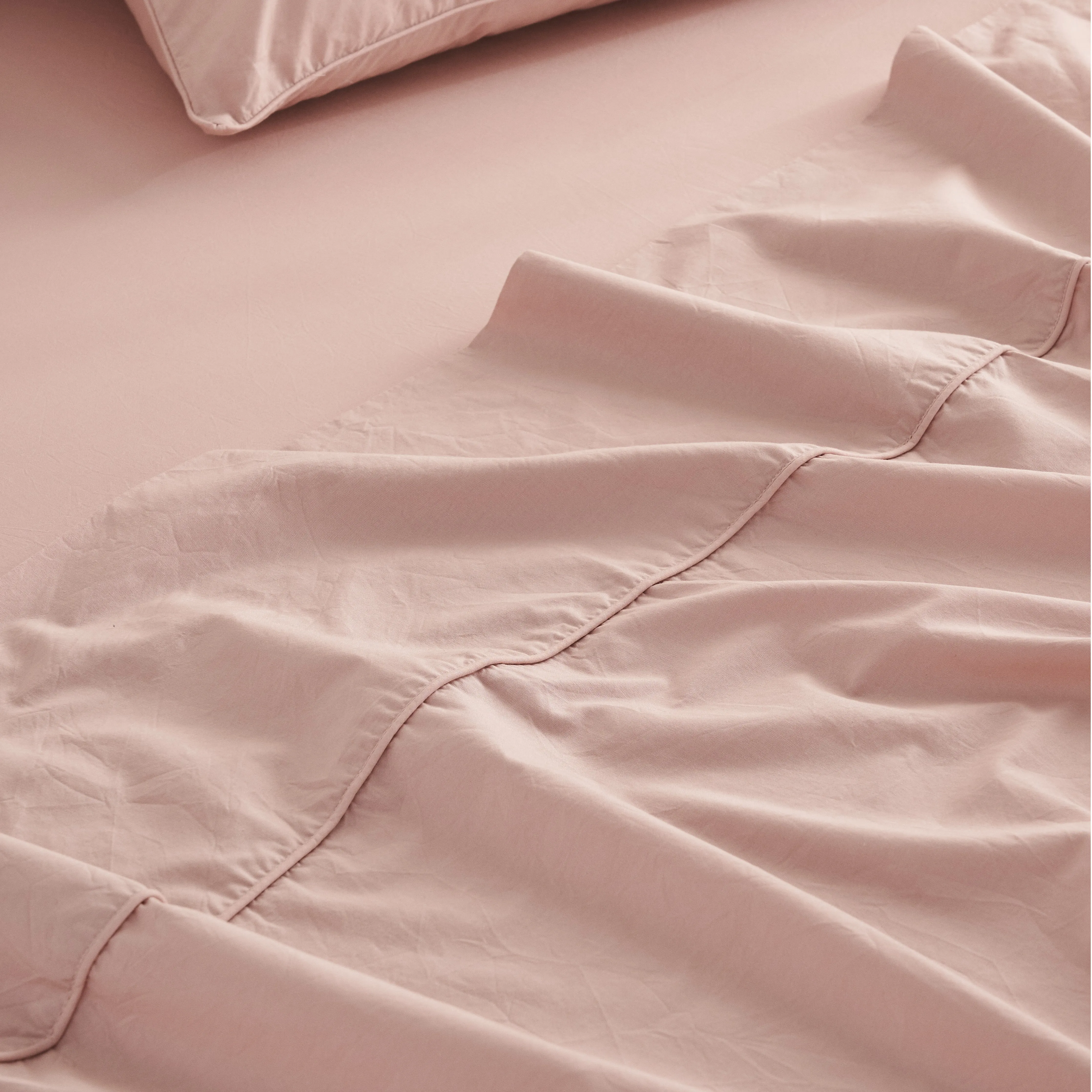 Leo Washed Cotton - Blush