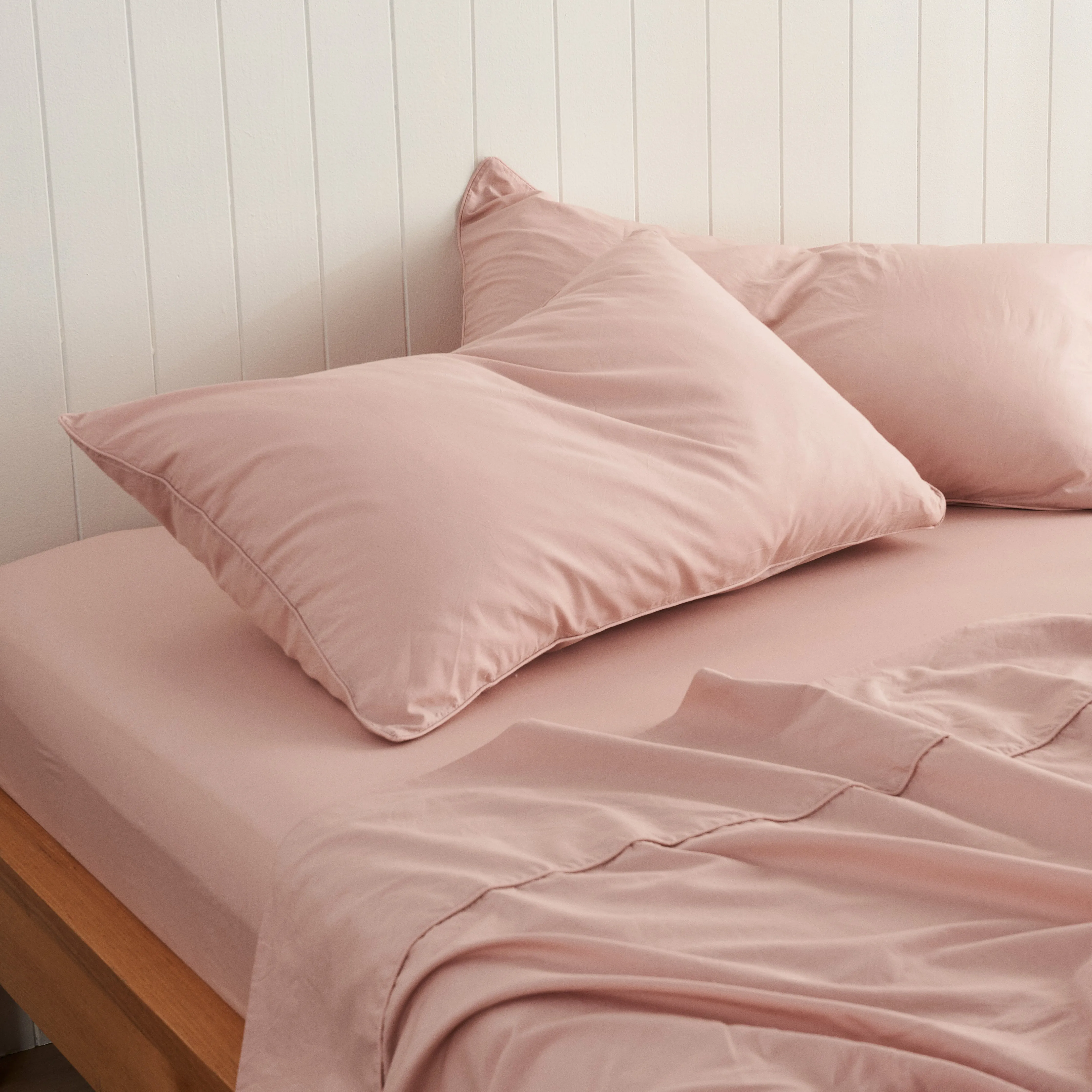 Leo Washed Cotton - Blush