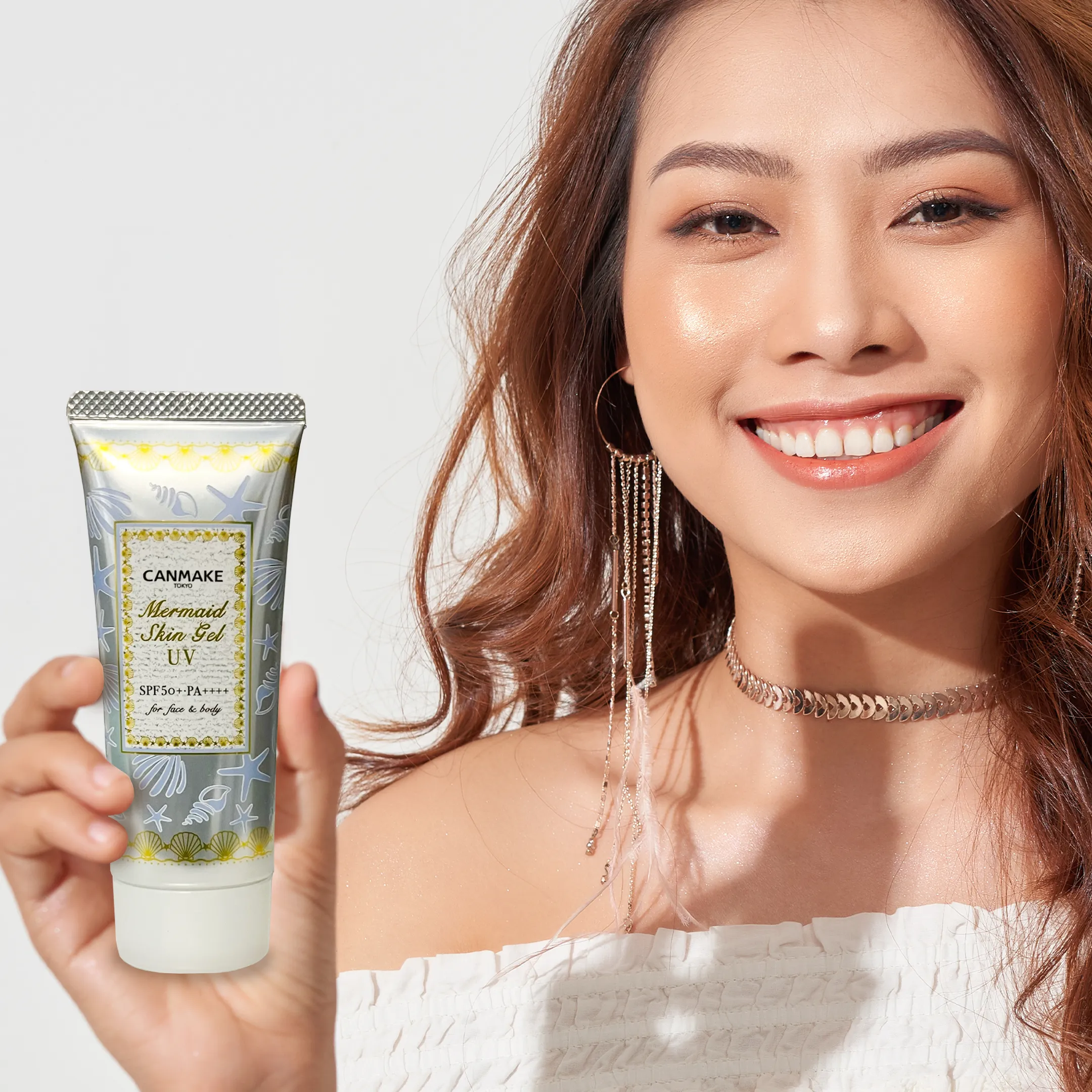 Mermaid Skin Gel UV SPF 50  PA     (01 Clear)