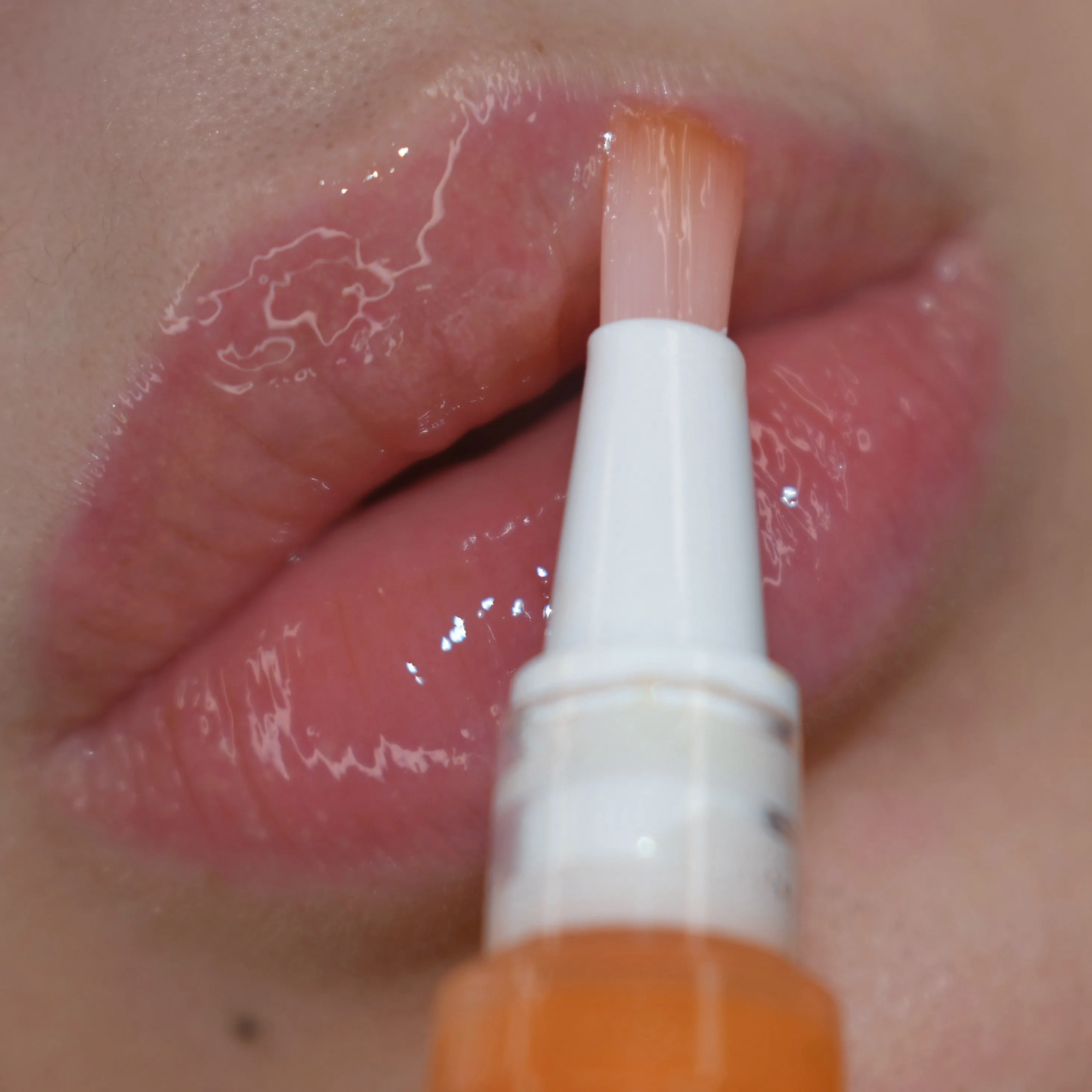 Orange Juicy Clear Lip Gloss   Vitamin E