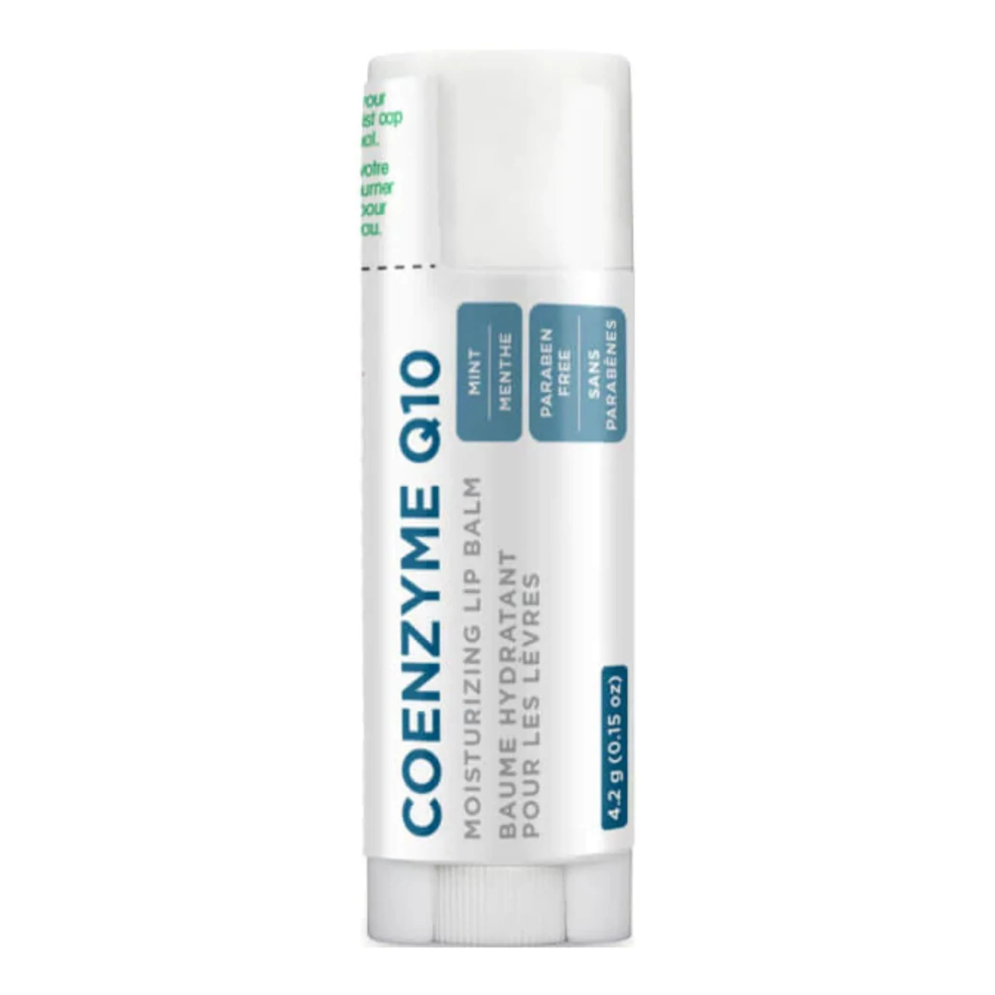 Organika Coenzyme Q10, Moisturizing Lip Balm, 4.2g Single Tube