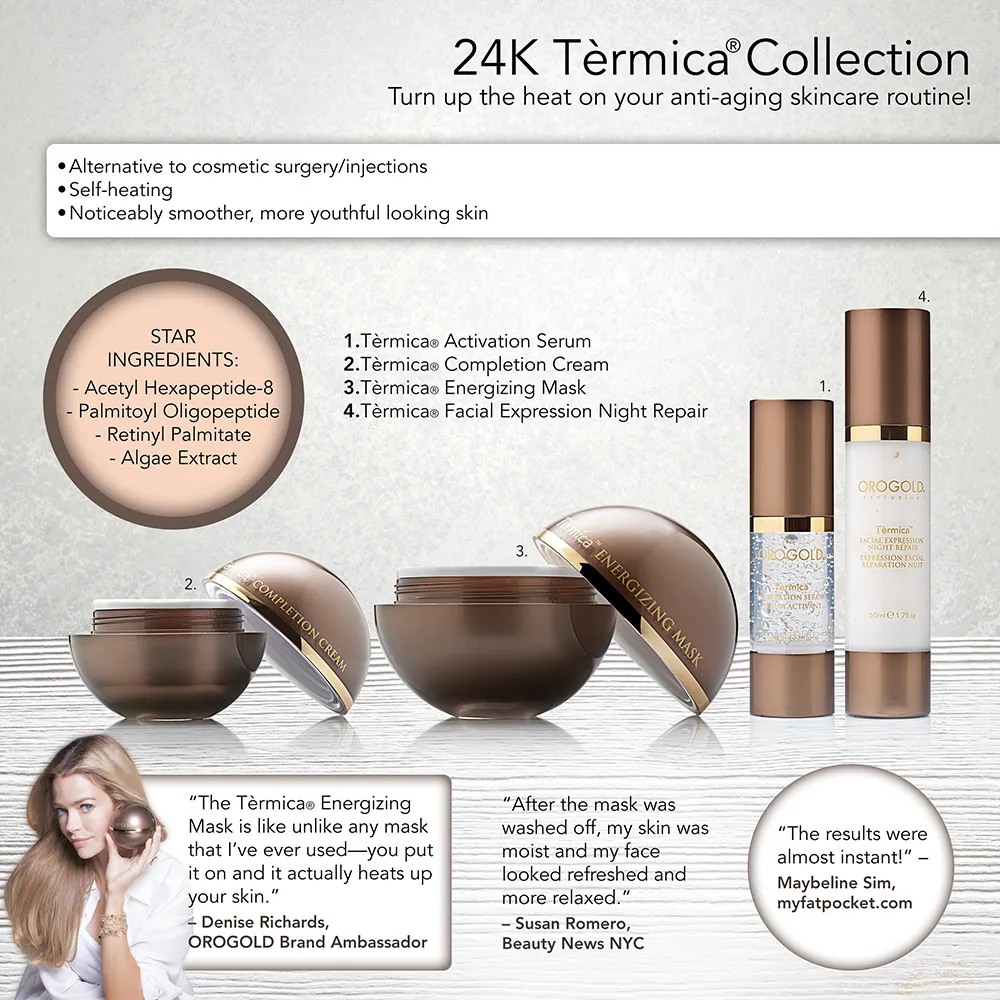 Orogold Exclusive Termica 24K Facial Expression Night Repair 50ml