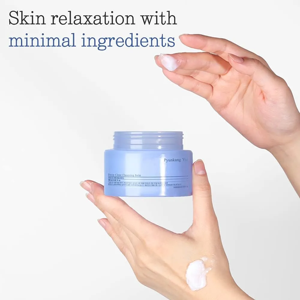 Pyunkang Yul Deep Clear Cleansing Balm Korean Makeup Remover All In One Face Wash 100ml