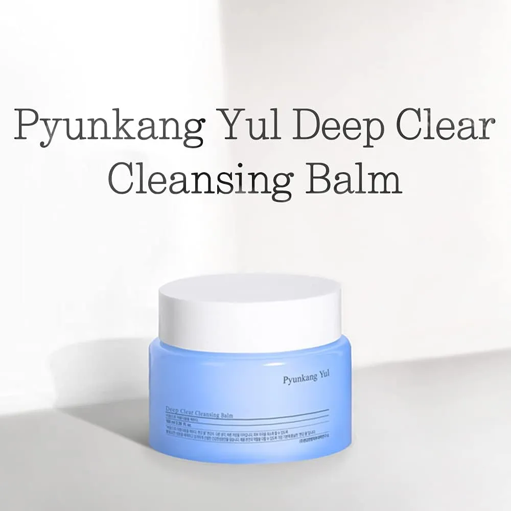 Pyunkang Yul Deep Clear Cleansing Balm Korean Makeup Remover All In One Face Wash 100ml