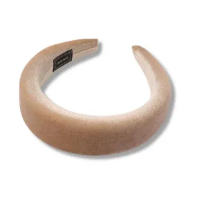 Rosé All Day - Rosé Puffy Velvet Headband
