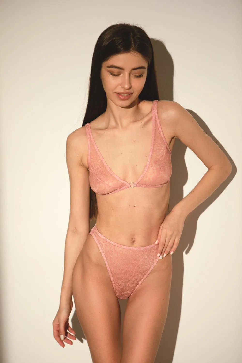 Sandra Blush soft bra