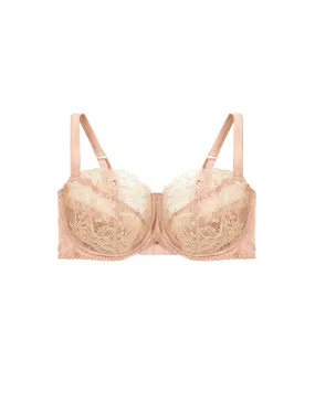 Signature Lace Balcony Bra Curve - Blush