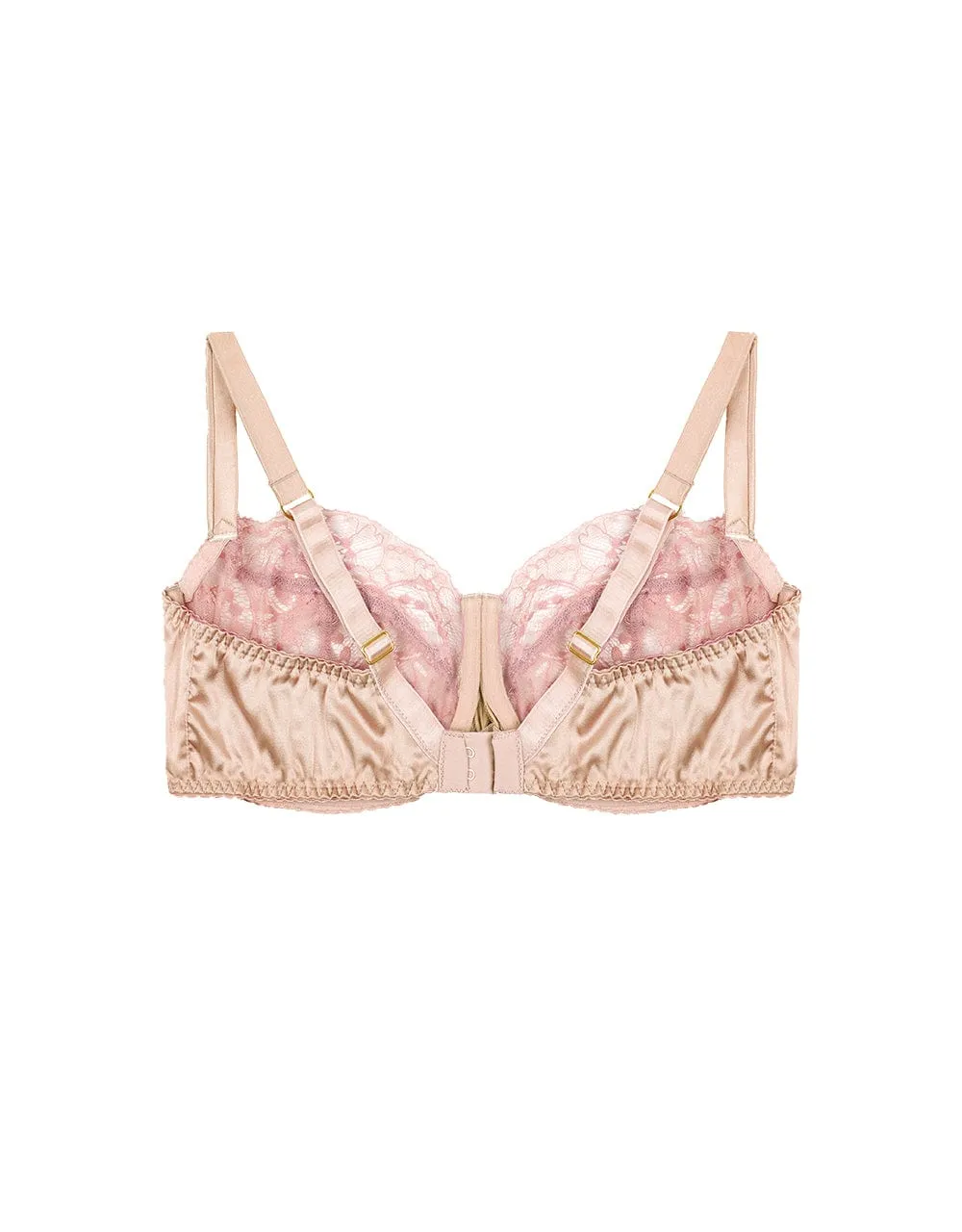 Signature Lace Balcony Bra Curve - Blush