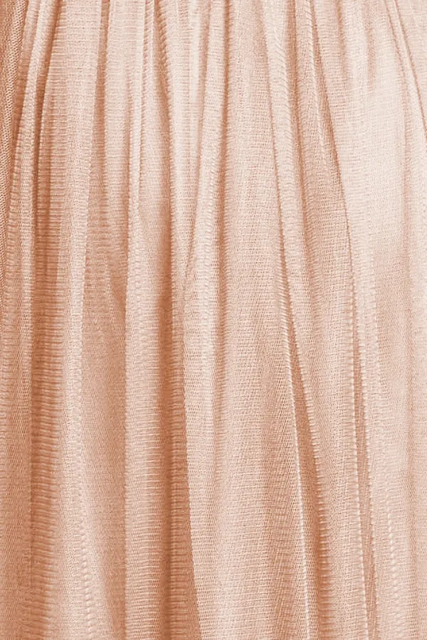 Soft Tulle Swatch Cards - Soft Blush