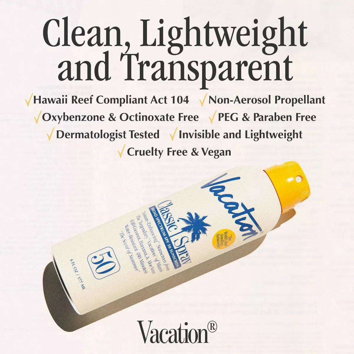 Vacation Classic Spray SPF 50