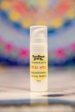 Vital-Wize Brightening Facial Serum | Vitamin C, E & B3 for Radiant Skin