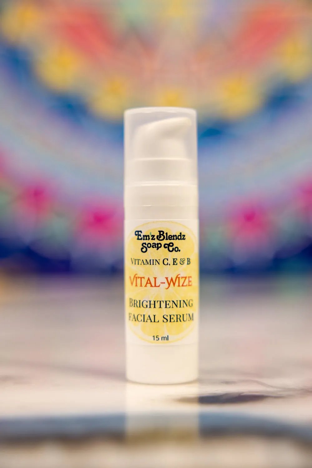 Vital-Wize Brightening Facial Serum | Vitamin C, E & B3 for Radiant Skin