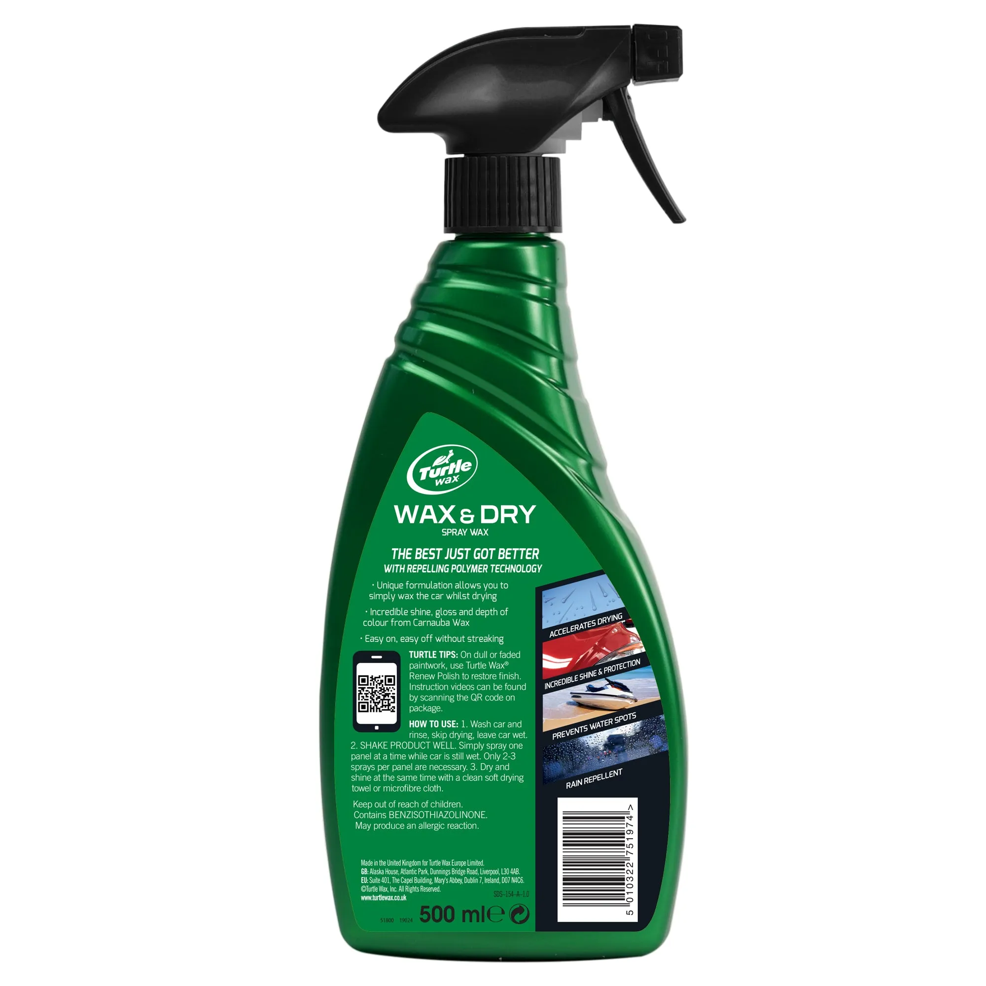 Wax & Dry 500ml